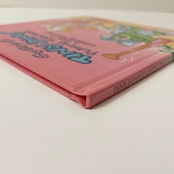 Vtg 1988 Guy Gilchrists Tiny Dinos Playing Together A Book of Everyday Feelings - Picture 7 of 16